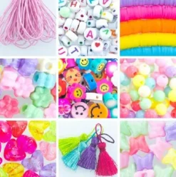 ABALORIOS PULSERAS ARCOIRIS