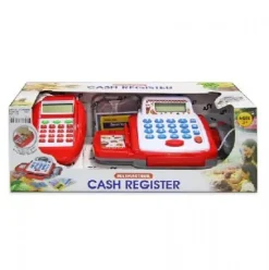 CAJA REGISTRADORA CON DATAFONO ROJA