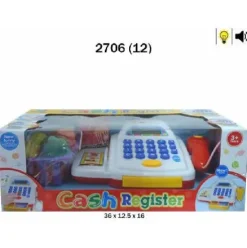 CAJA REGISTRADORA CON LUZ Y SONIDO+ACC