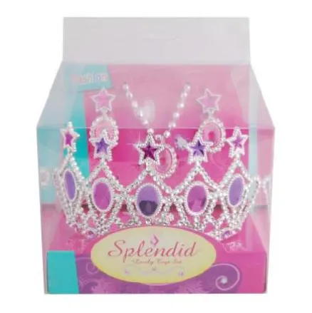 CORONA PRINCESA ROSA CON ACC