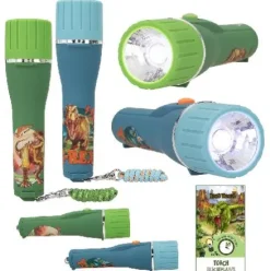 LINTERNA CON TEMPORIZADOR DINO WORLD