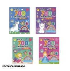 PEGATINAS 700 GEMAS PRECIOSAS 4 TIT