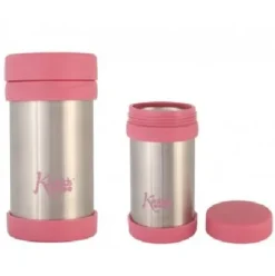 TERMO 500ML ALIMENTOS ROSA ACERO INOX